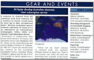 Australian Electronic chart subscripion service