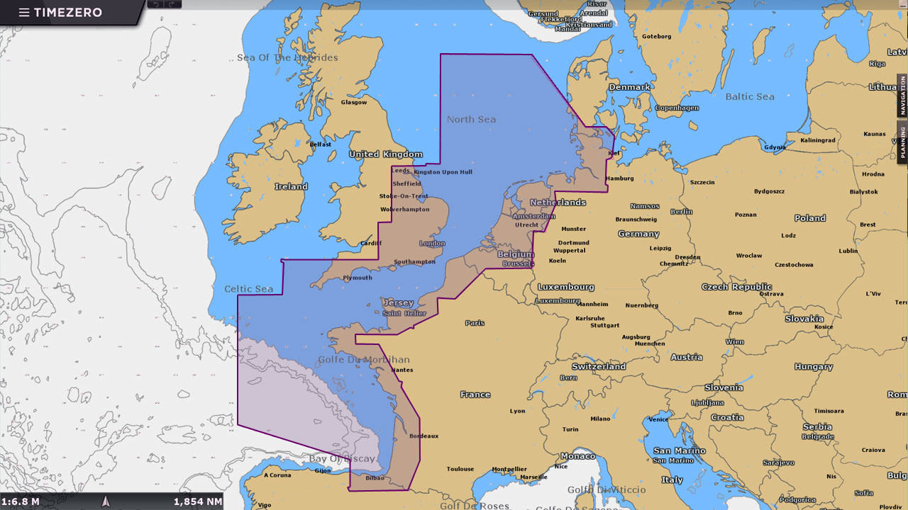 Baltic Sea Depth Chart