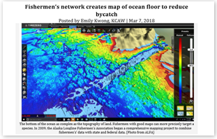 Fishermen’s network creates map of ocean floor to reduce bycatch 