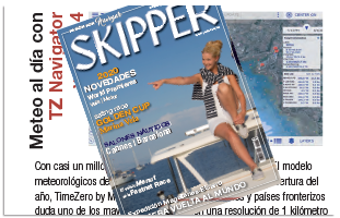 Meteo al día con TZ Navigator version 4 | SKIPPER nº 443