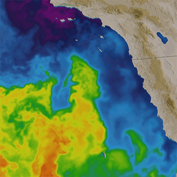 Nasa JPL Sea surface Temperature