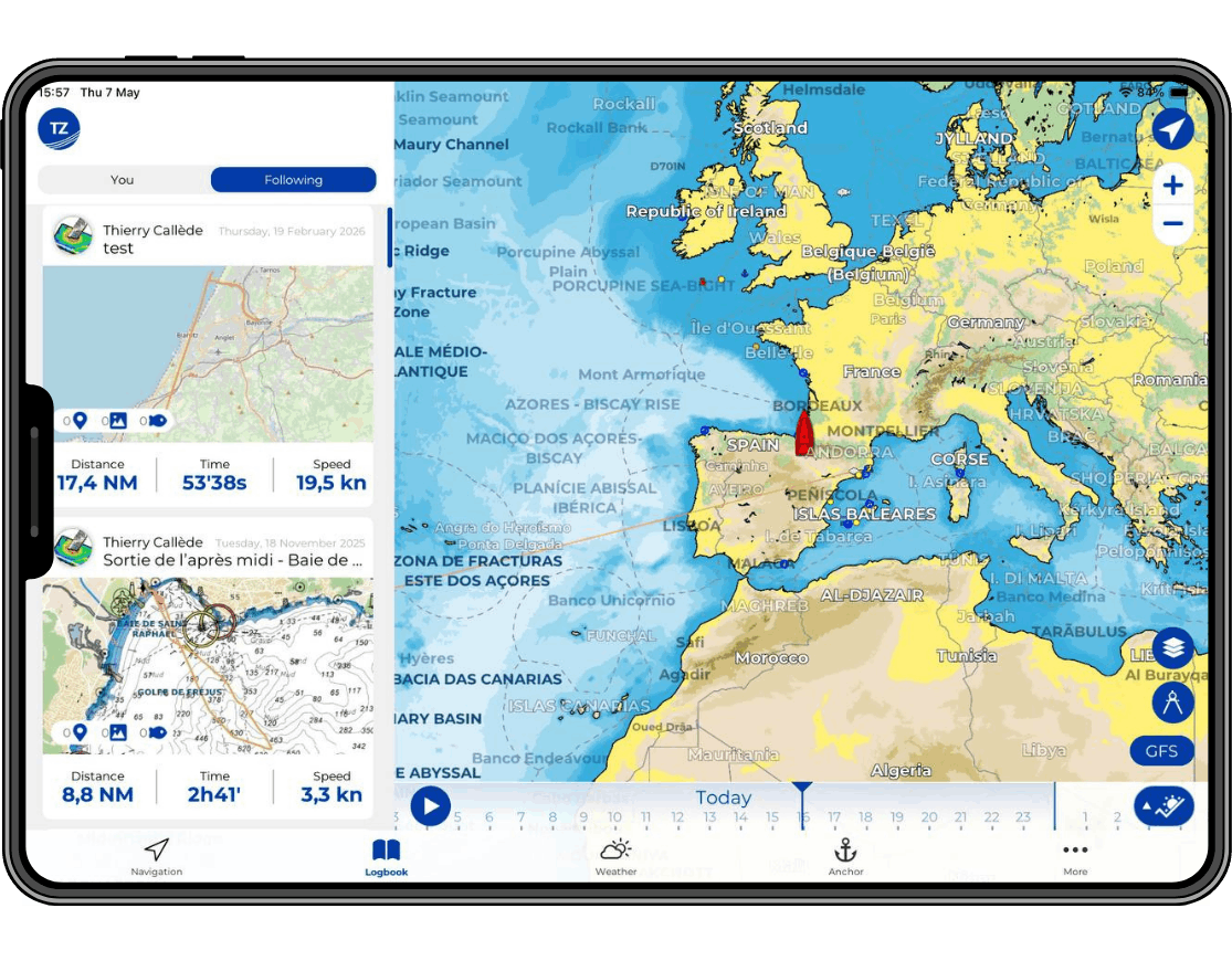 Trip Book to track, analyse, share and connect