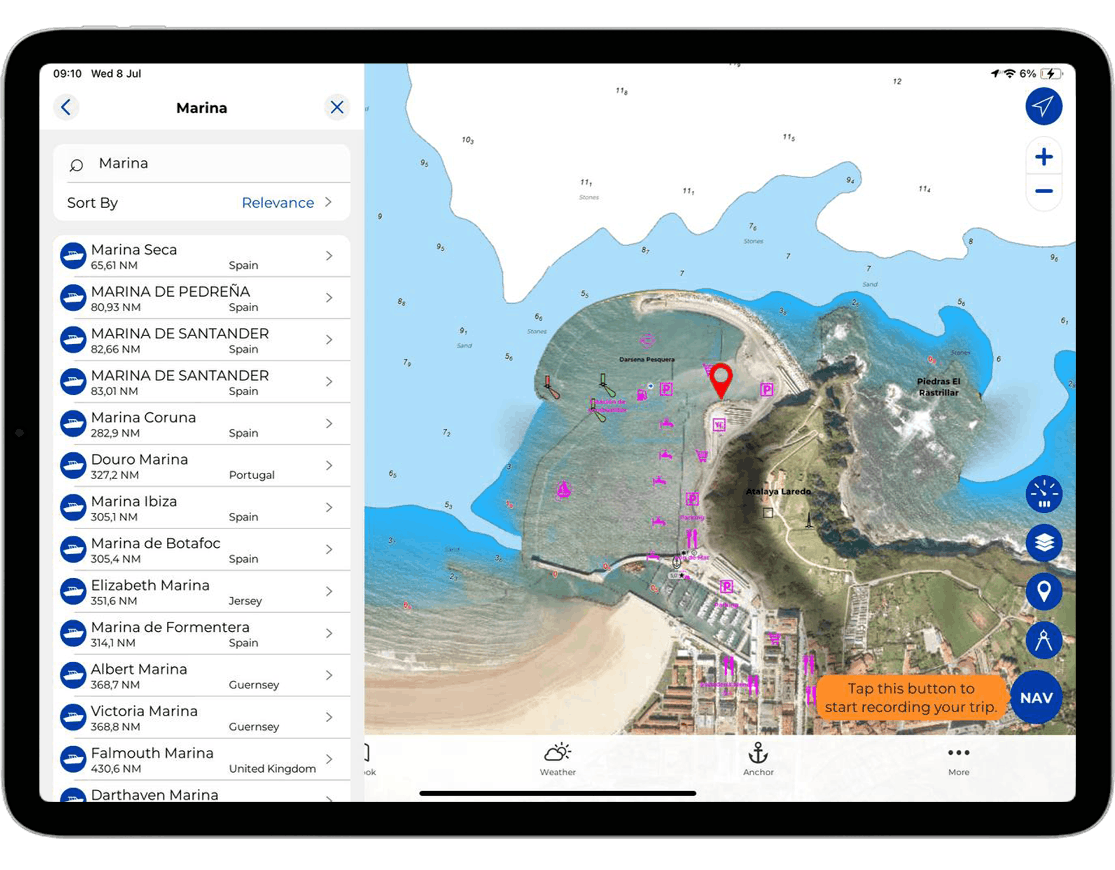 TZ MAPS - Smart Search