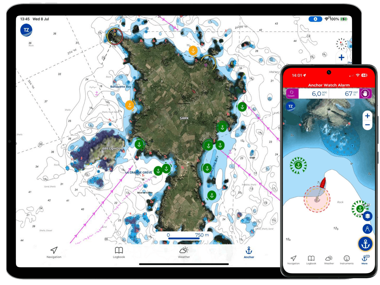 Dynamic Mooring and Anchor Watch